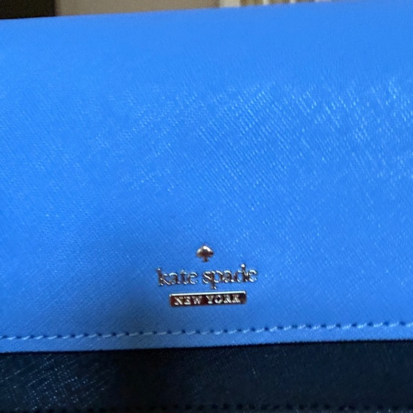 Kate Spade Two-Tone Blue and Black Crossbody Bag - Picture 5 of 11
